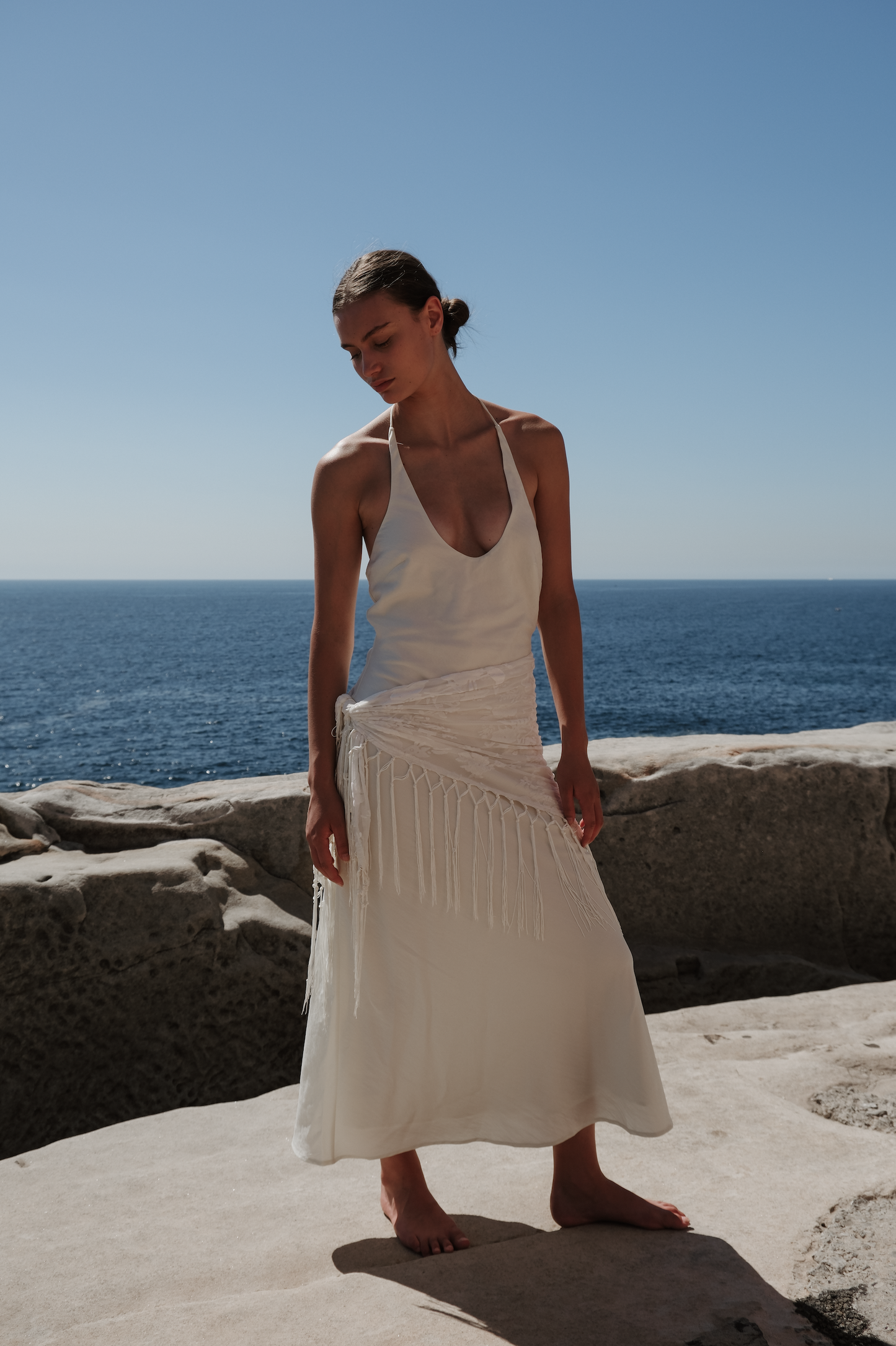 MANON MIDI SCARF DRESS