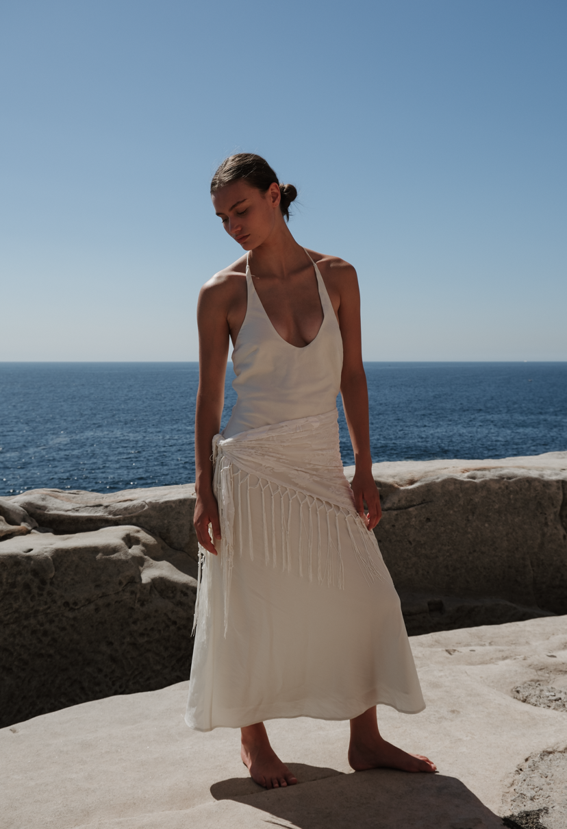 Manon Midi Scarf Dress