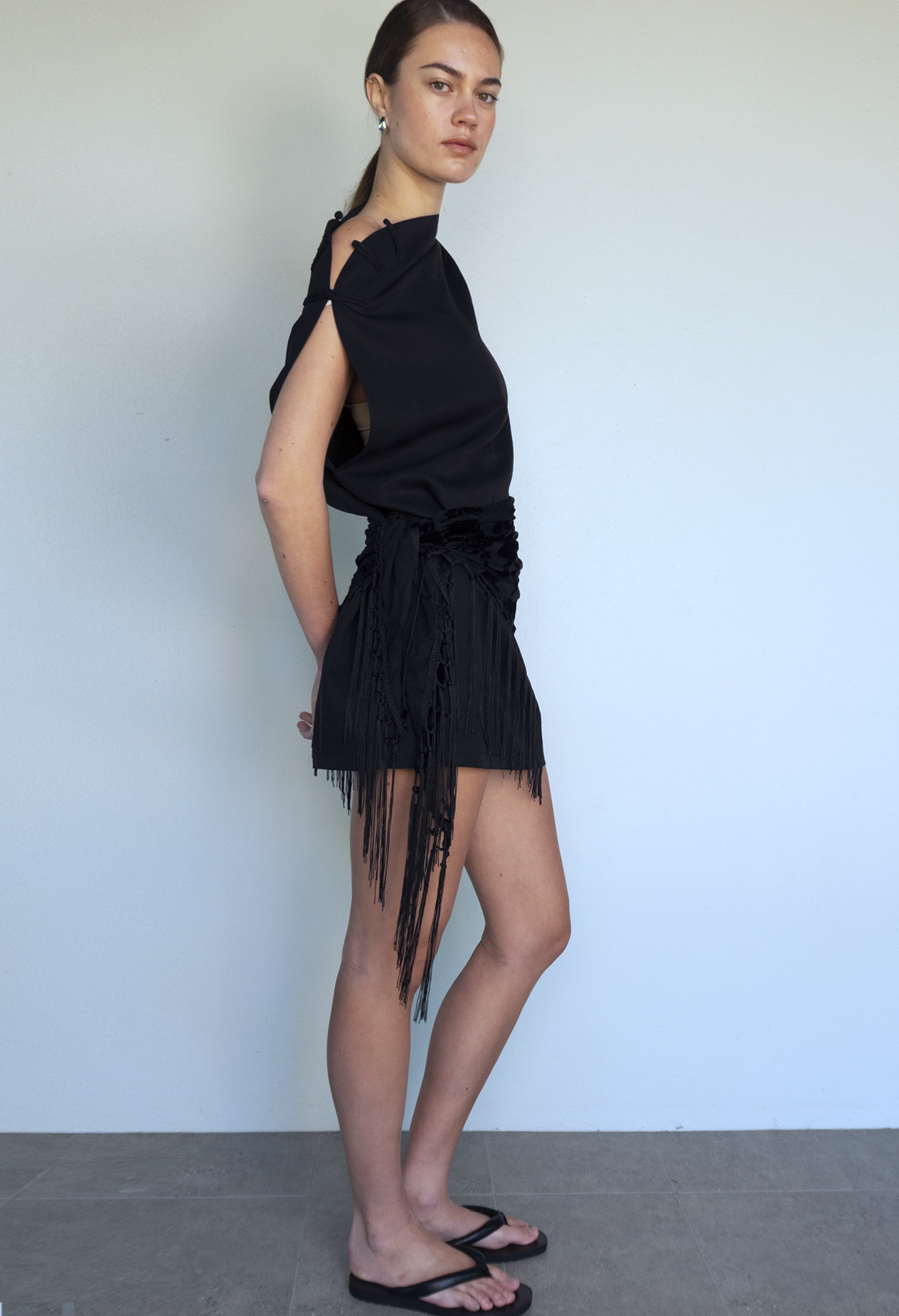 Manon Scarf Mini Dress