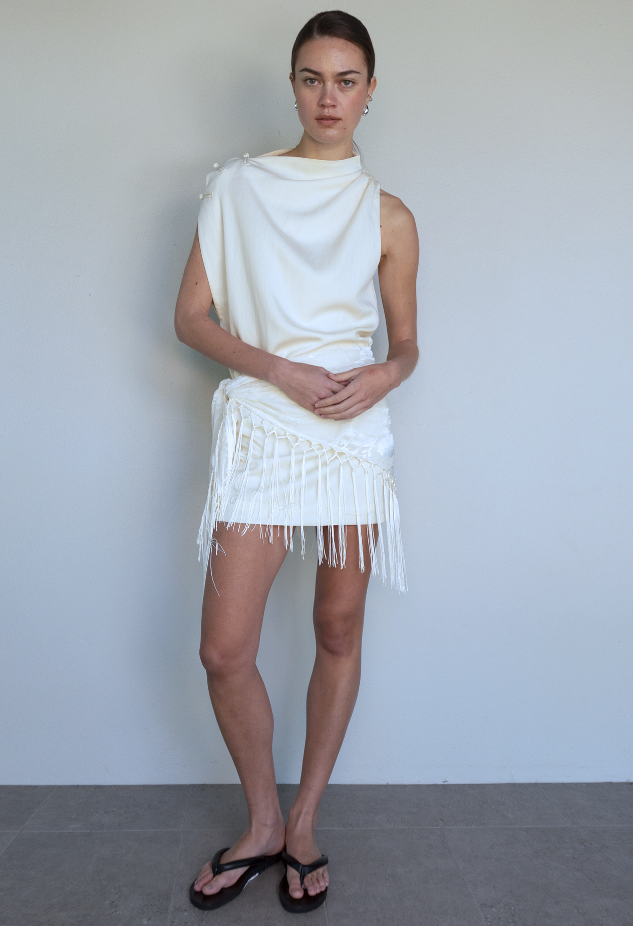 Manon Scarf Mini Dress