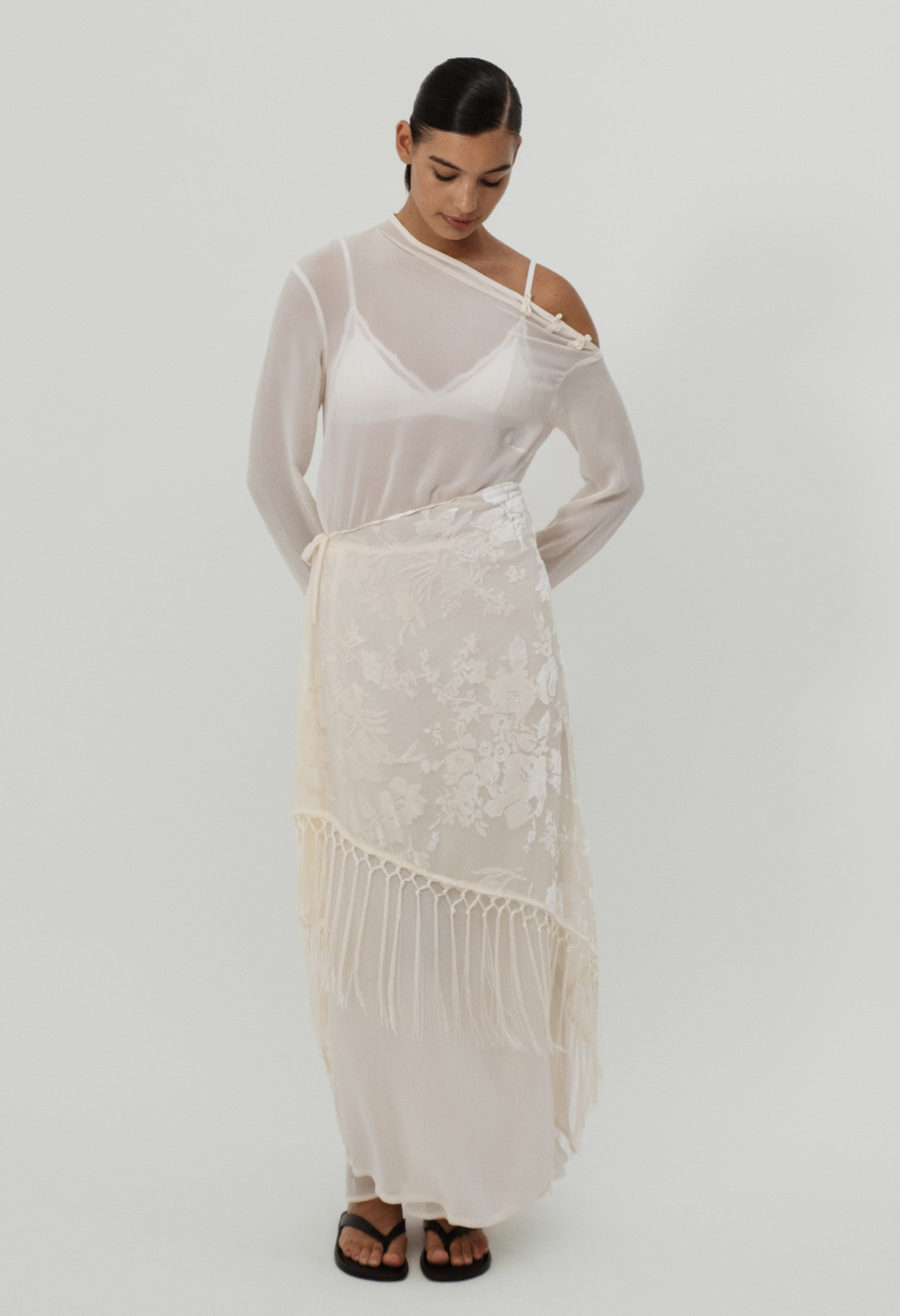 ANOUK 3 PIECE SCARF DRESS