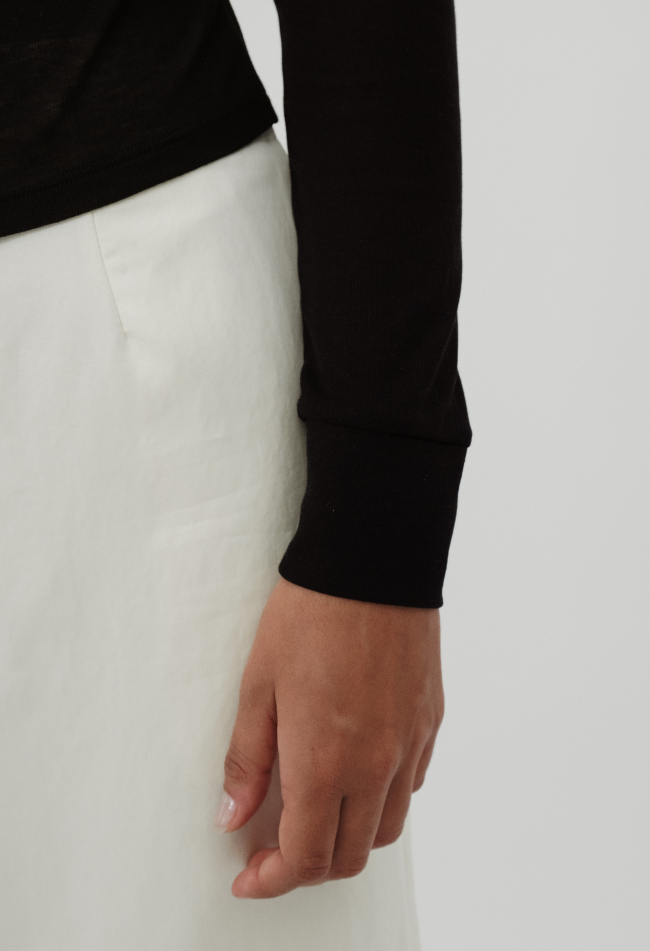 INES POLO NECK TOP