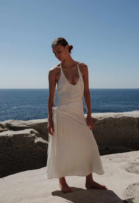 Manon Midi Scarf Dress