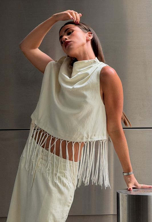 MANON FRINGE TOP