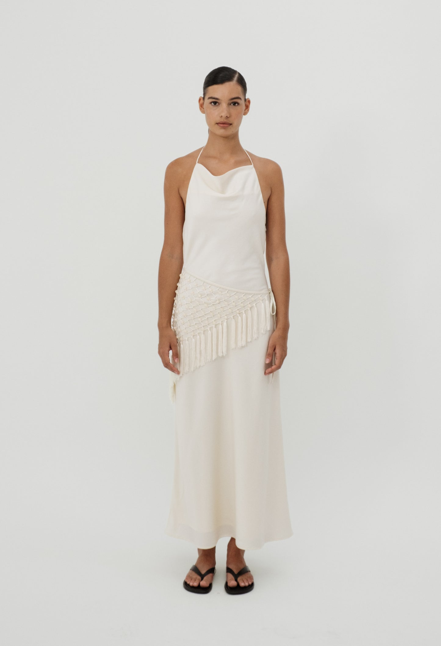 MANON BEADED SCARF DRESS