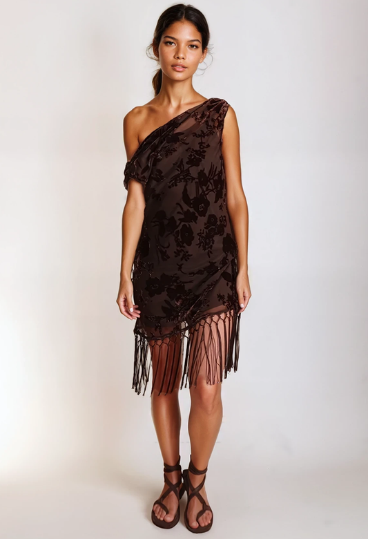 Astley Cowl Mini Dress