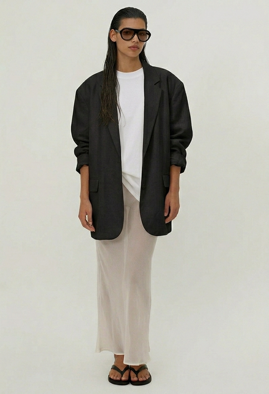 ANOUK SHEER SLIP SKIRT