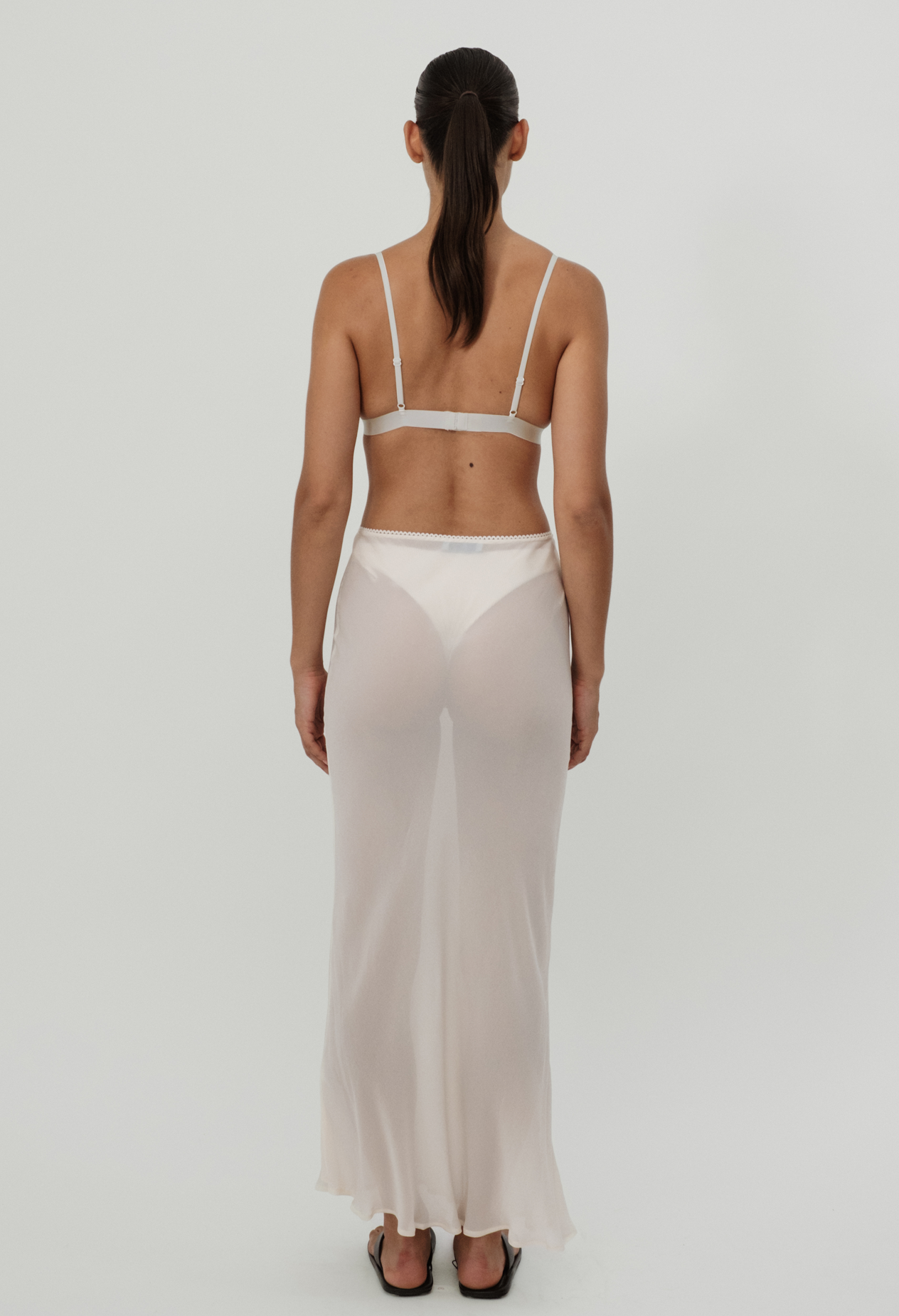 ANOUK SHEER SLIP SKIRT