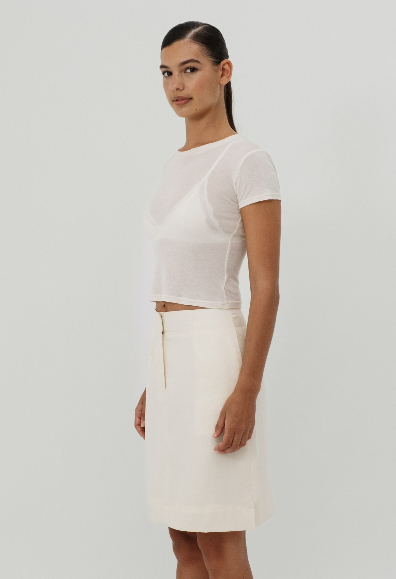 MANON KNEE LENGTH SKIRT
