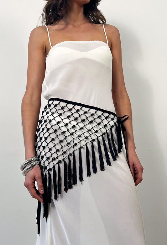 BEADED SCARF