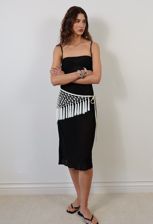 BEADED SCARF