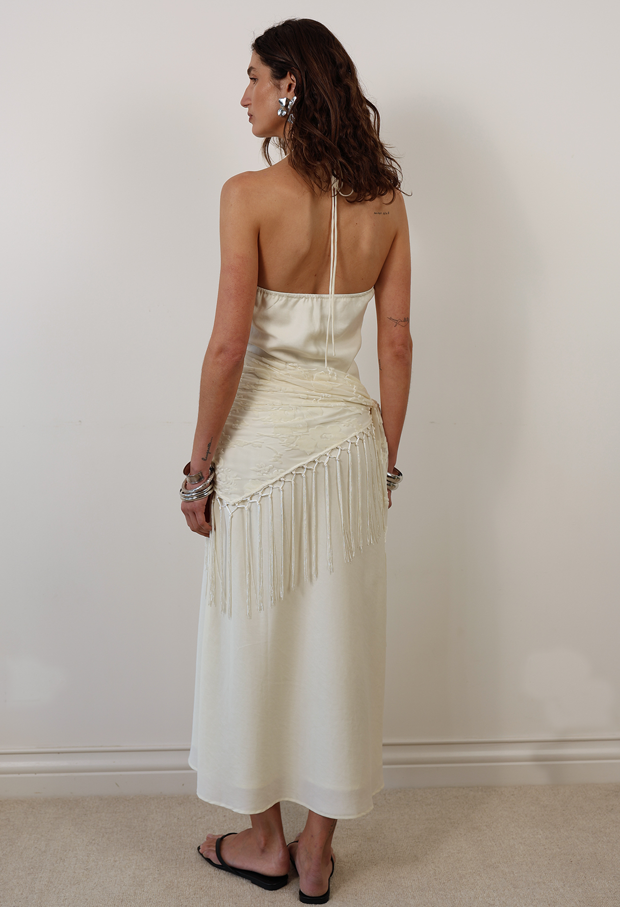 MANON MIDI SCARF DRESS