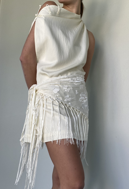 MANON SCARF MINI DRESS