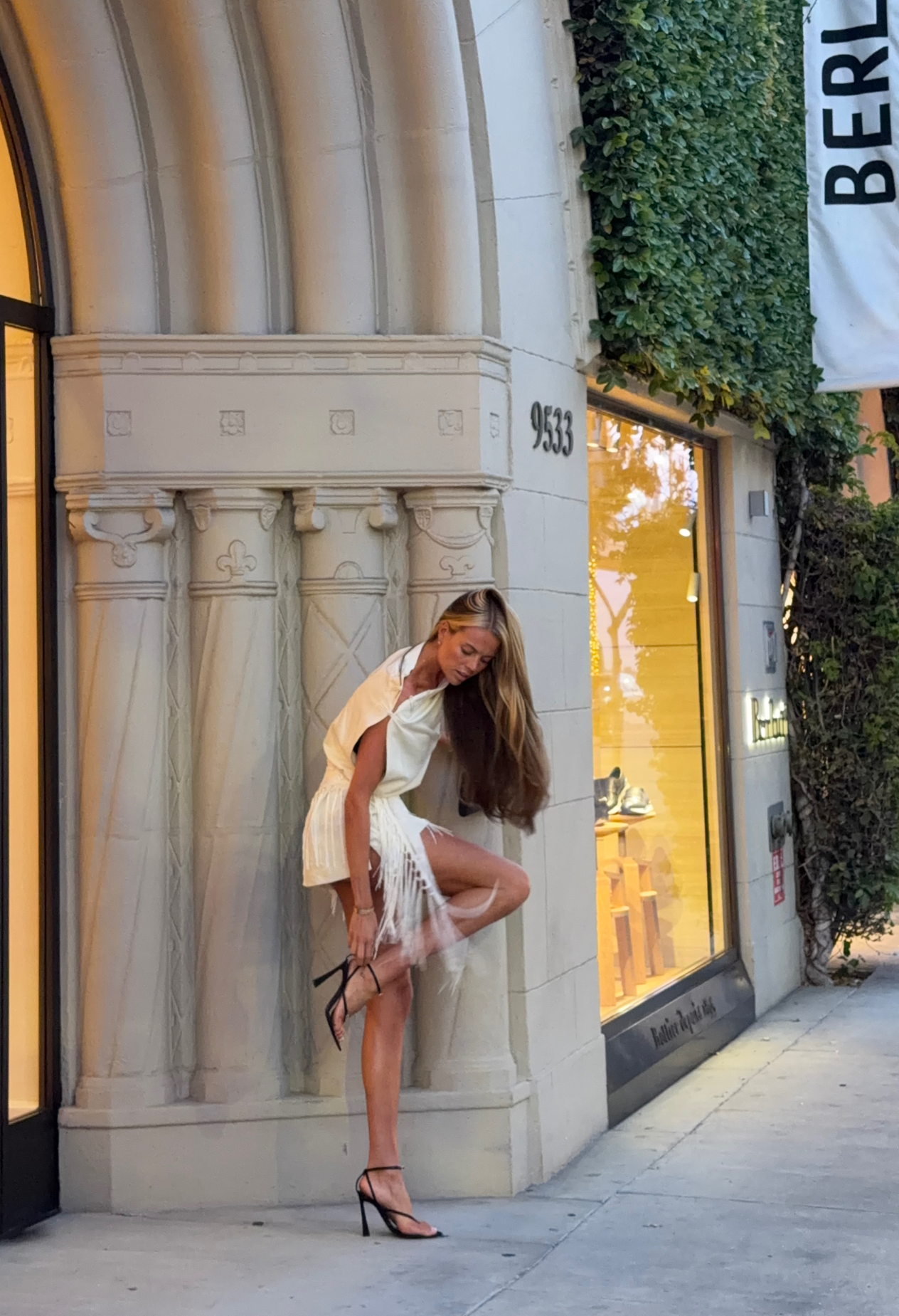 MANON SCARF MINI DRESS