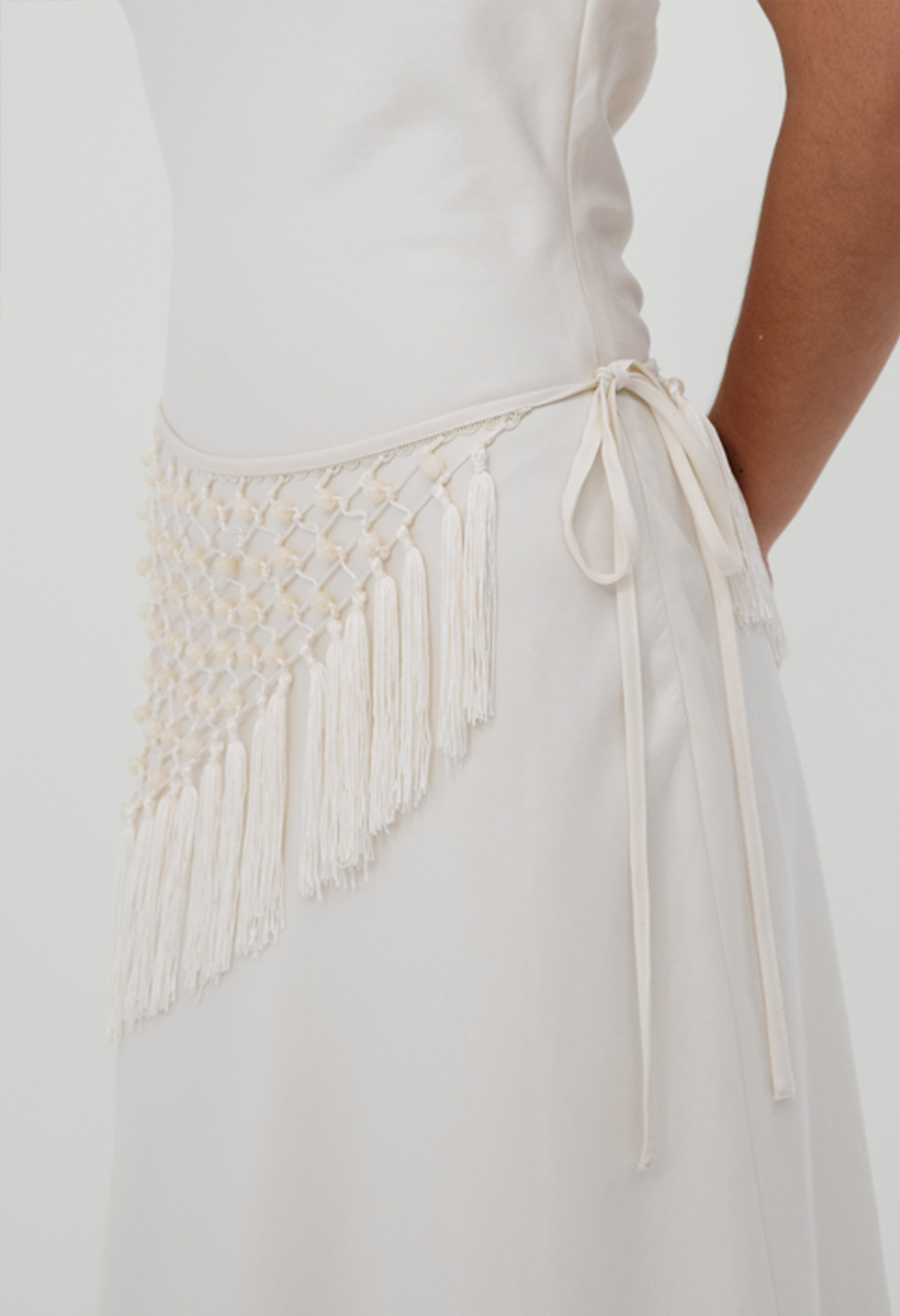 MANON BEADED SCARF DRESS